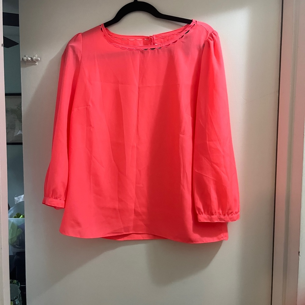 Neon blouse